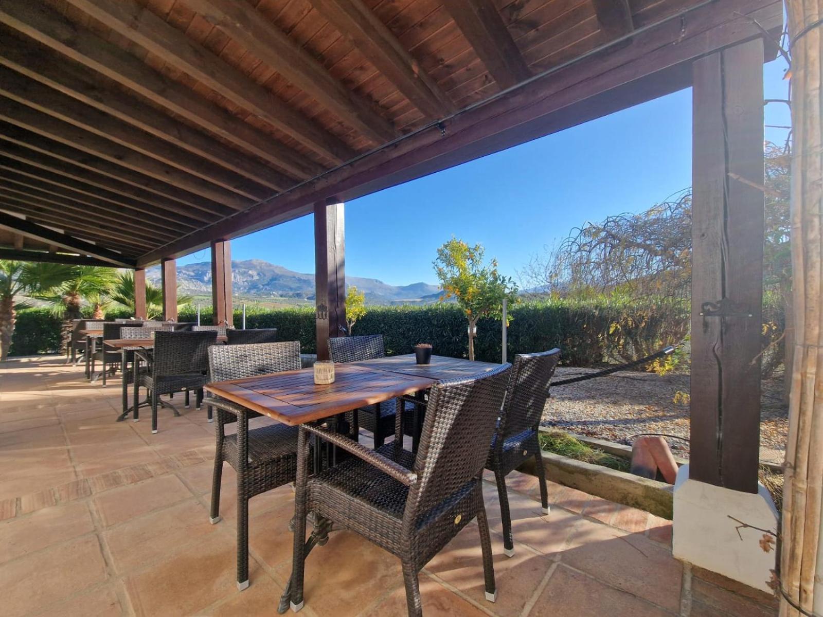 Hacienda Riogordo Bed & Breakfast Exterior foto