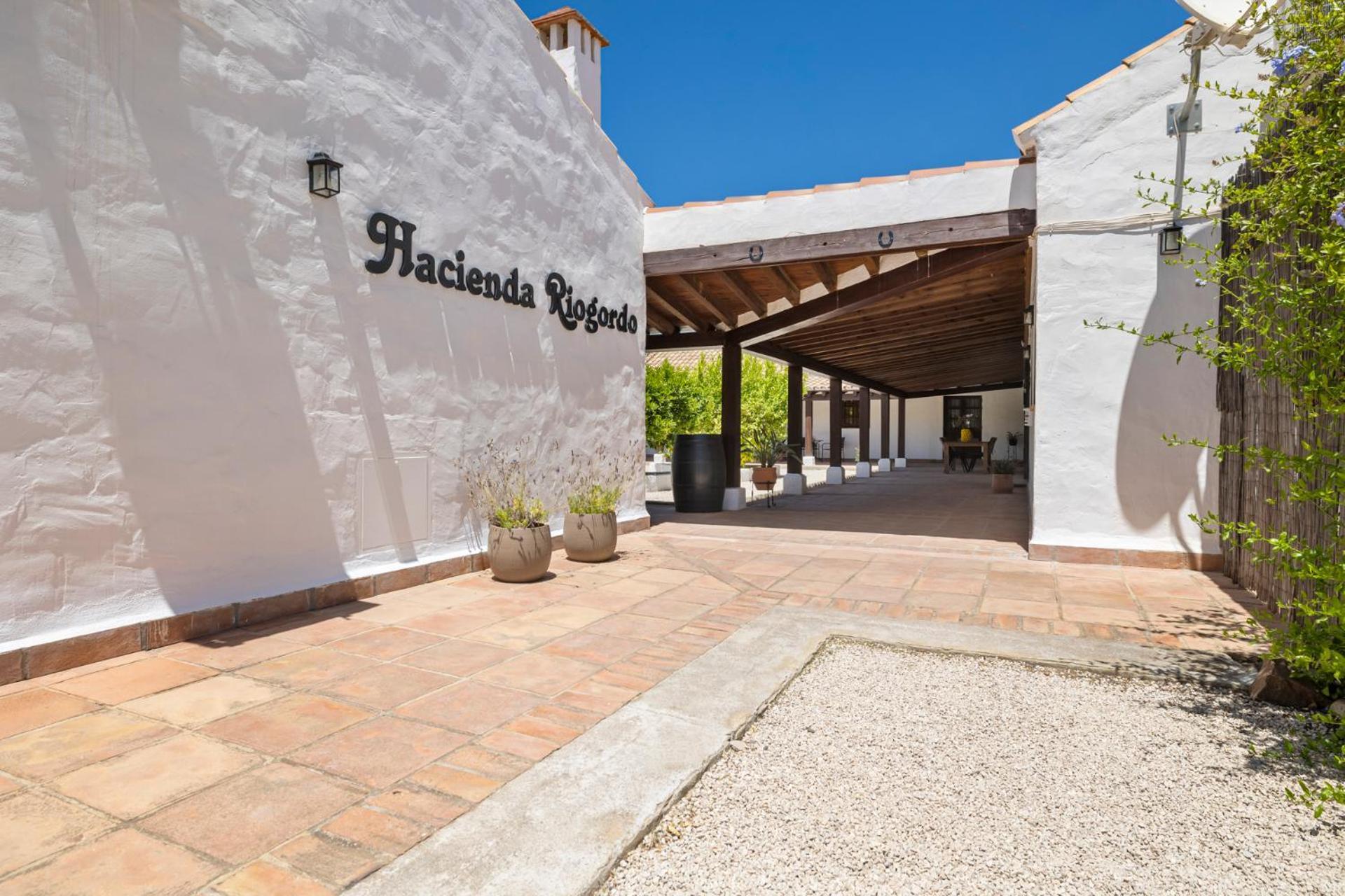 Hacienda Riogordo Bed & Breakfast Exterior foto