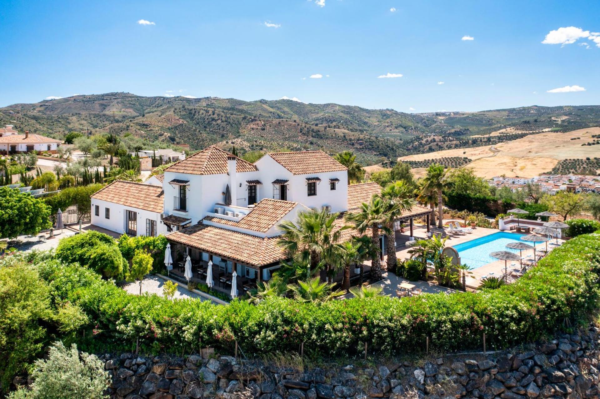 Hacienda Riogordo Bed & Breakfast Exterior foto