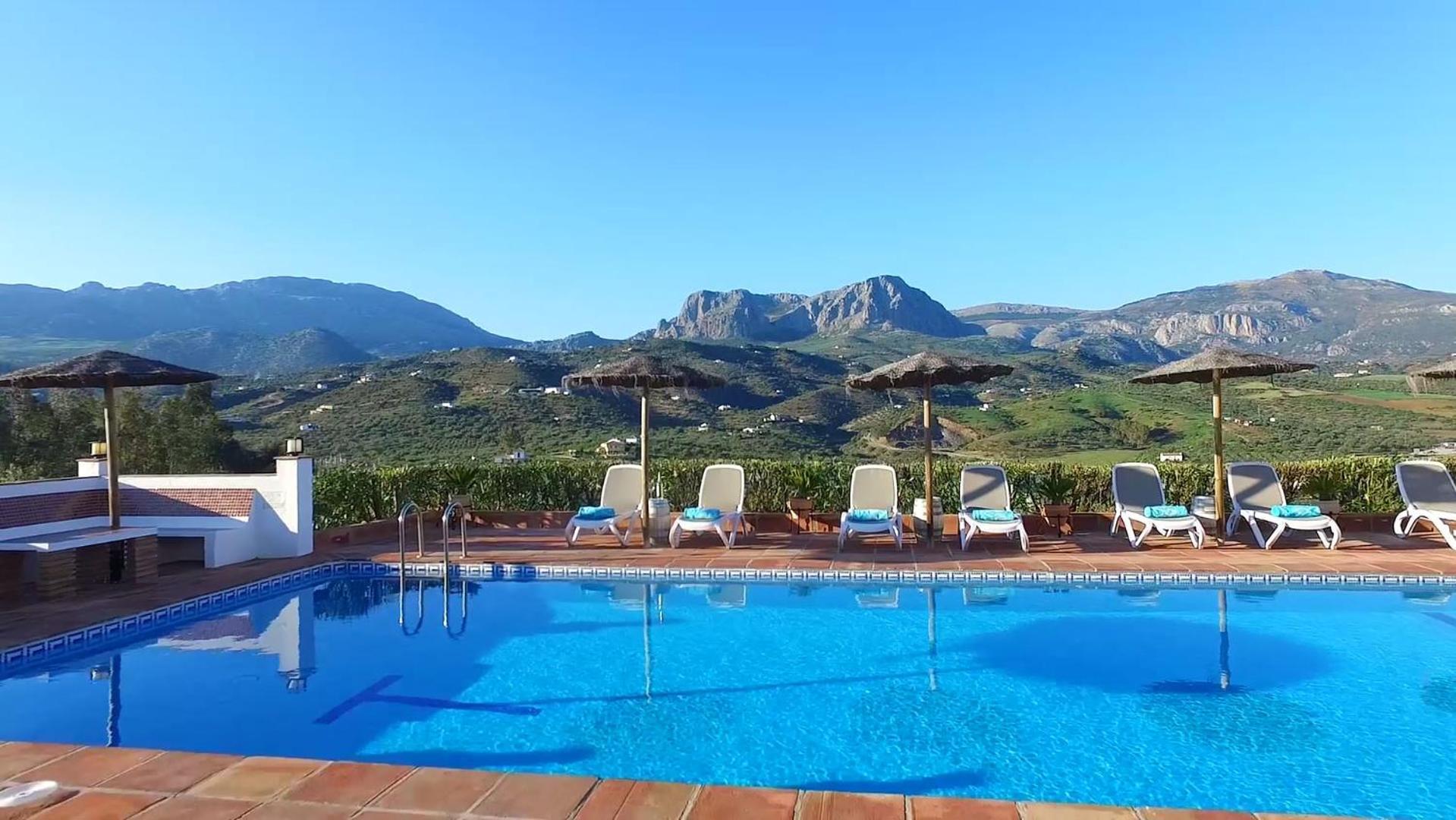 Hacienda Riogordo Bed & Breakfast Exterior foto